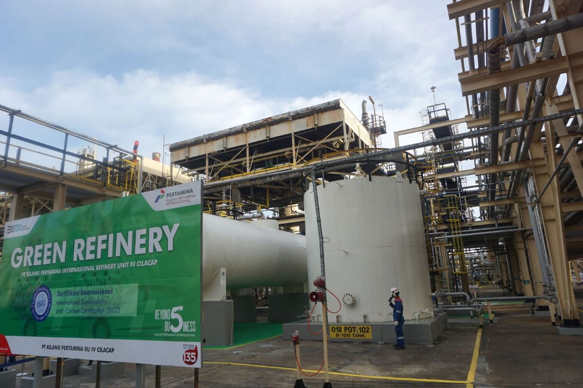 Hydrotreated Vegetabel Oil (HVO) dan Sustainable Aviaton Fuel (SAF) menjadi salah satu produk Pertamina untuk menuju target nol emisi.