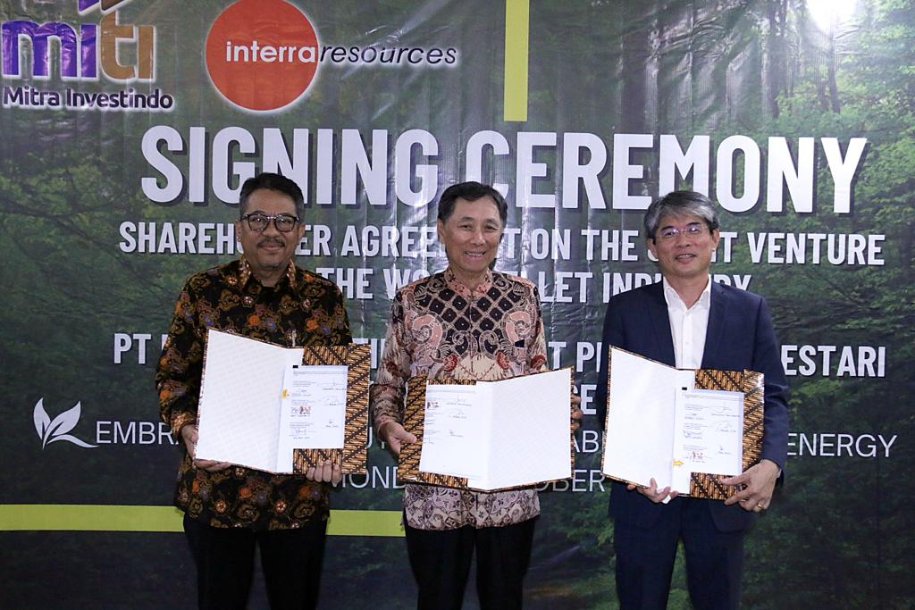 PT Mitra Investindo Tbk dan PT Prima Aset Lestari bersama Interra Resources Limited (IRL) menandatangani MoU mendirikan perusahaan patungan.