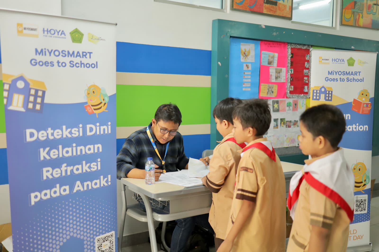 Aang Miyosmart Goes to School di Cibubur