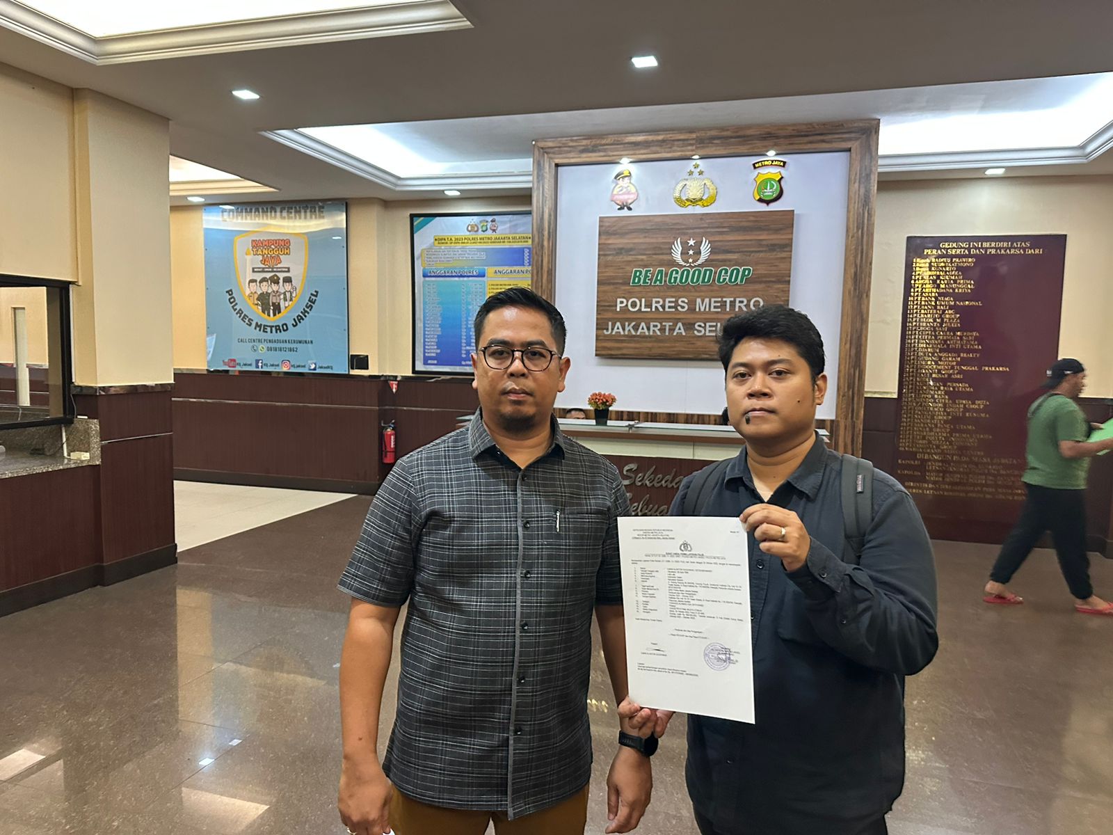 Korban penipuan melapor ke polisi