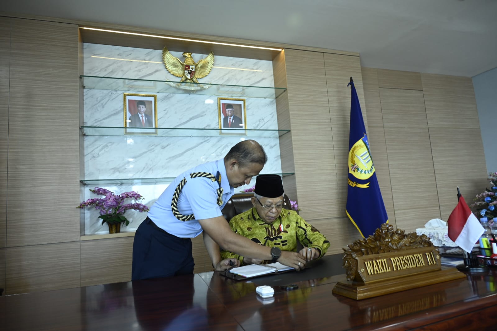 Berkantor di Papua, Wapres Ma'ruf Amin Mengaku Lebih Produktif