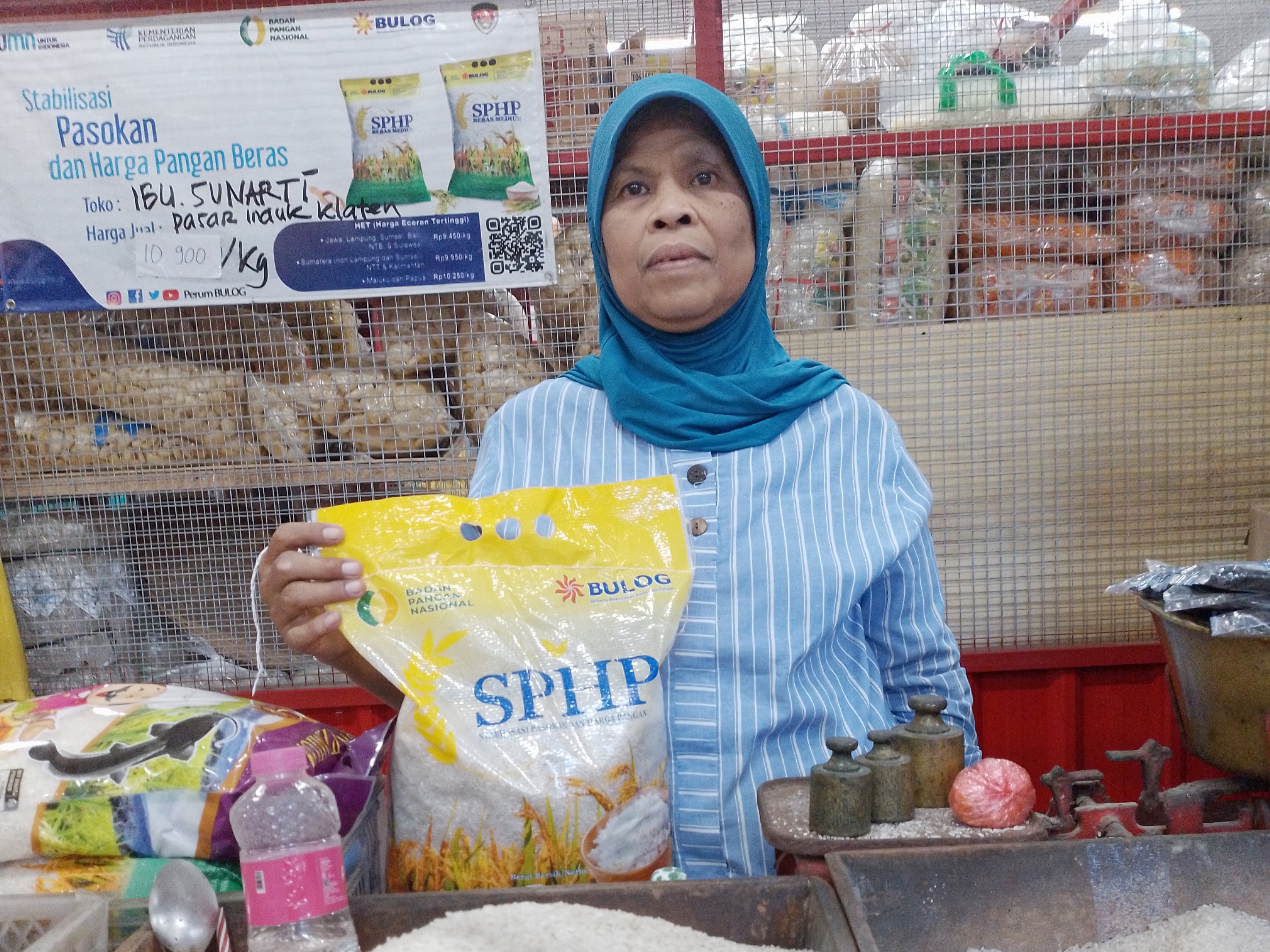 Program SPHP belum Mampu Turunkan Harga Beras di Klaten