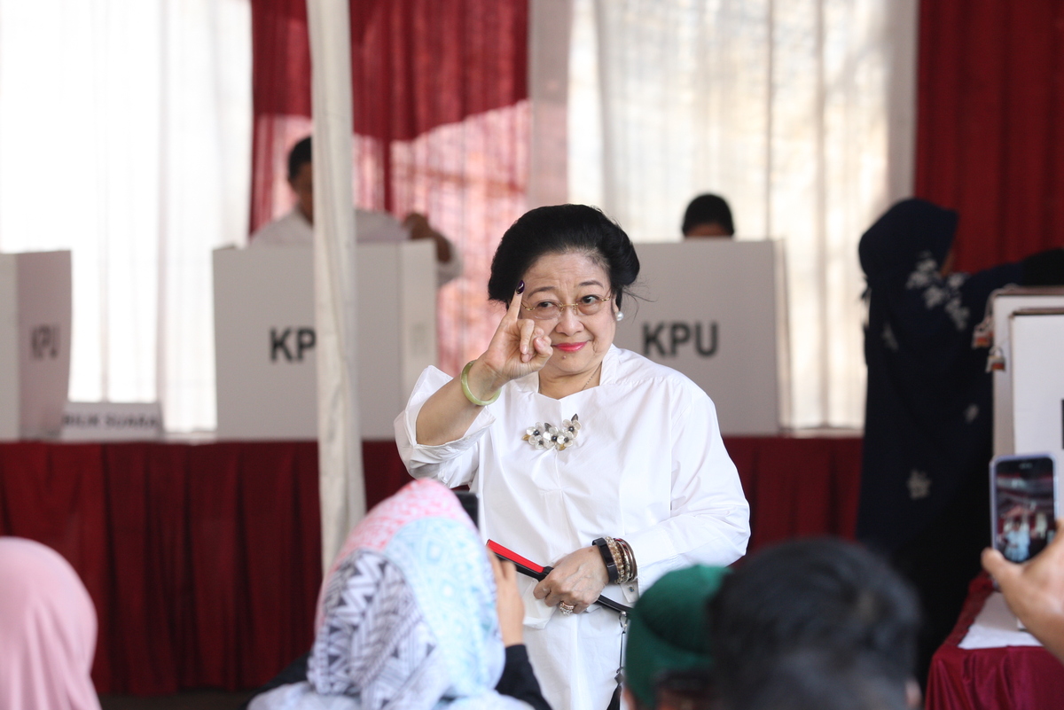 KETUA Umum PDI Perjuangan Megawati Soekarnoputri.