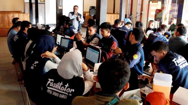 Kegiatan GESI berlangsung serentak pada lima kabupaten di Jawa Barat.