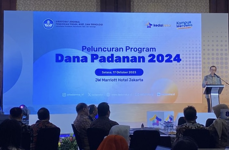Peluncuran Dana Padanan 2024 oleh Kemendikbudristek