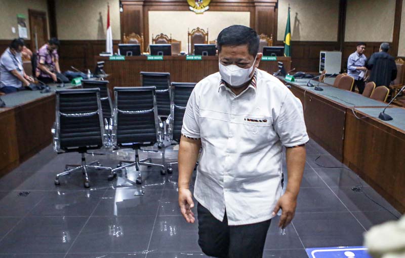 Penyuap Lukas Enembe, Rijatono Lakka dijembloskan ke Lapas Suka Miskin.