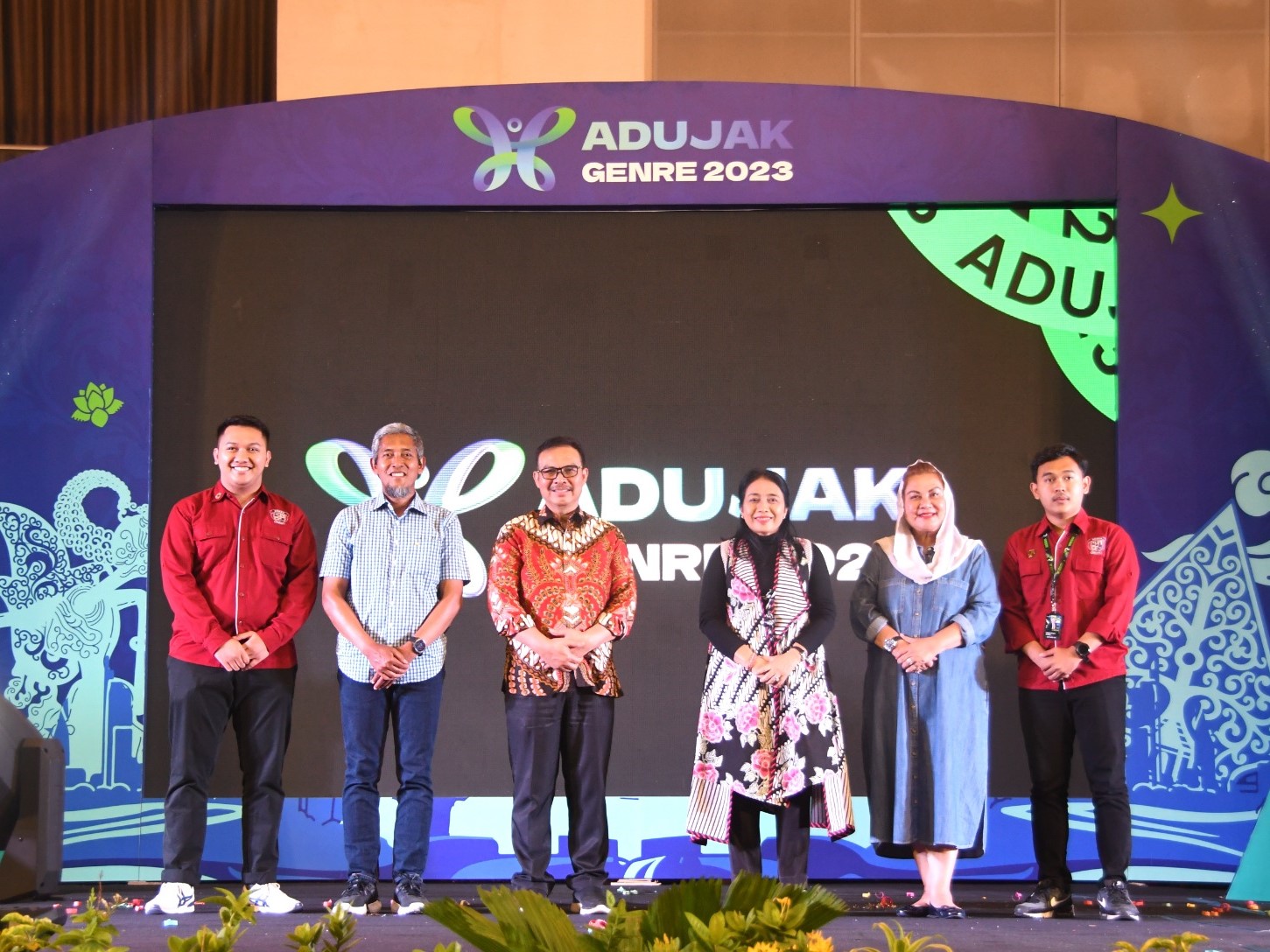 Apresiasi Duta dan Jambore Ajang Kreativitas Nasional (Adujaknas) Generasi Berencana (Genre) Indonesia tahun 2023 yang digelar BKKBN.