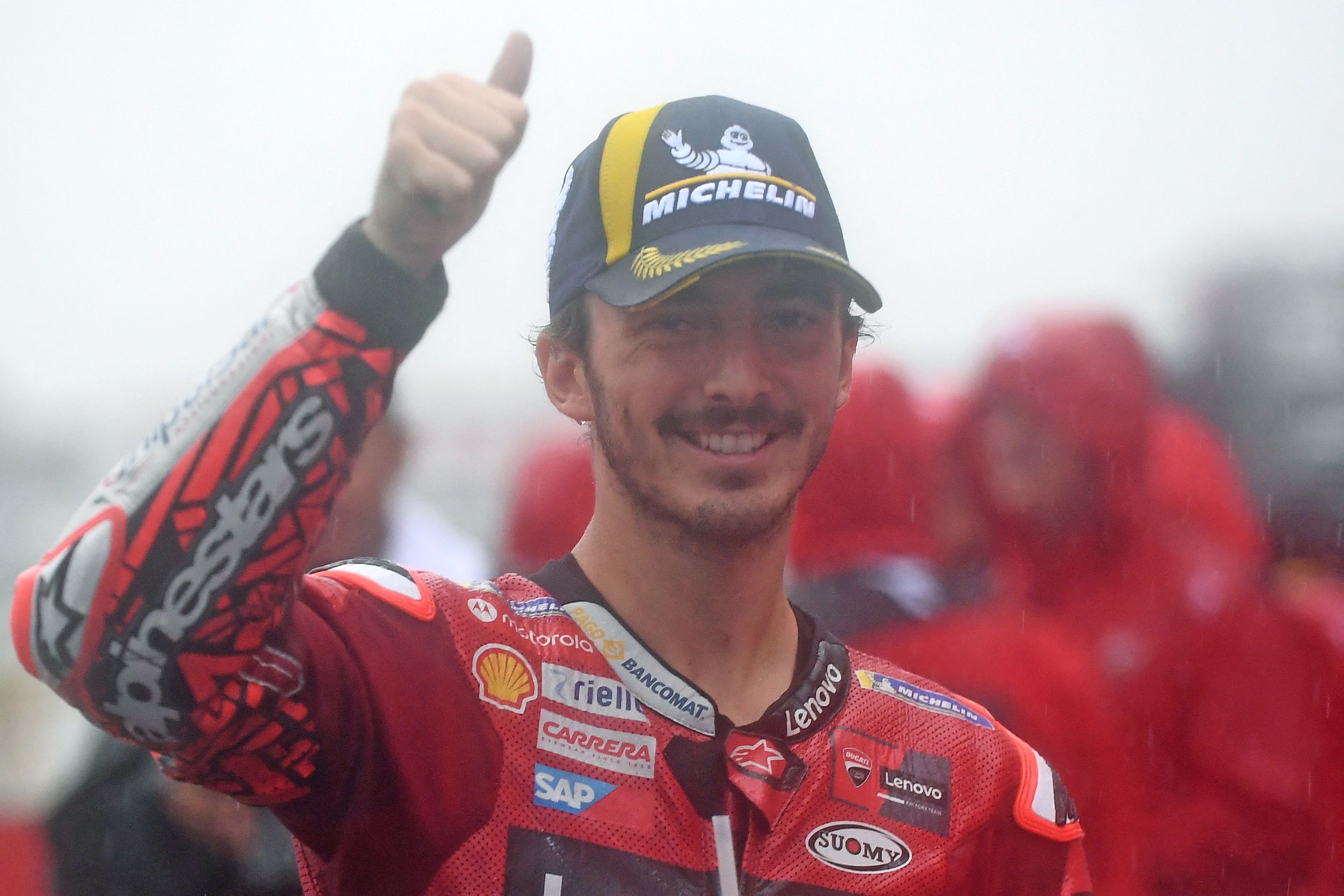 Pembalap Ducati Francesco Bagnaia