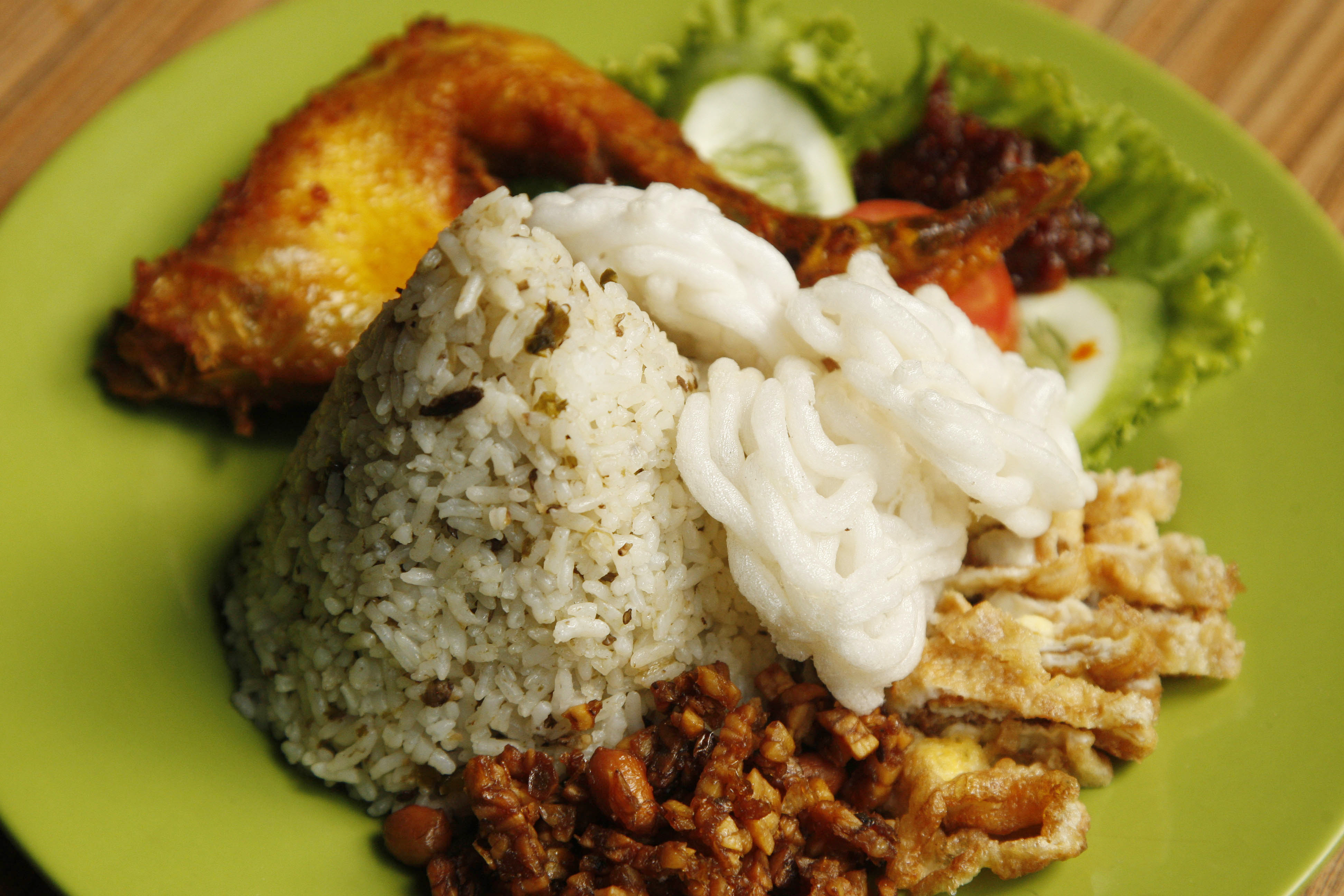 Ilustrasi makanan yang mengandung karbohidrat.