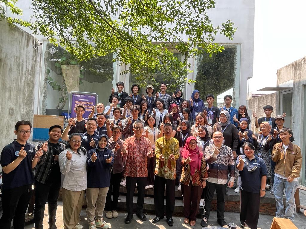 FISIP USNI dan OJK menyelenggarakan workshop bertajuk “Strategi Kreatif Tingkatkan Cuan via Konten Digital”, Selasa (31/10)