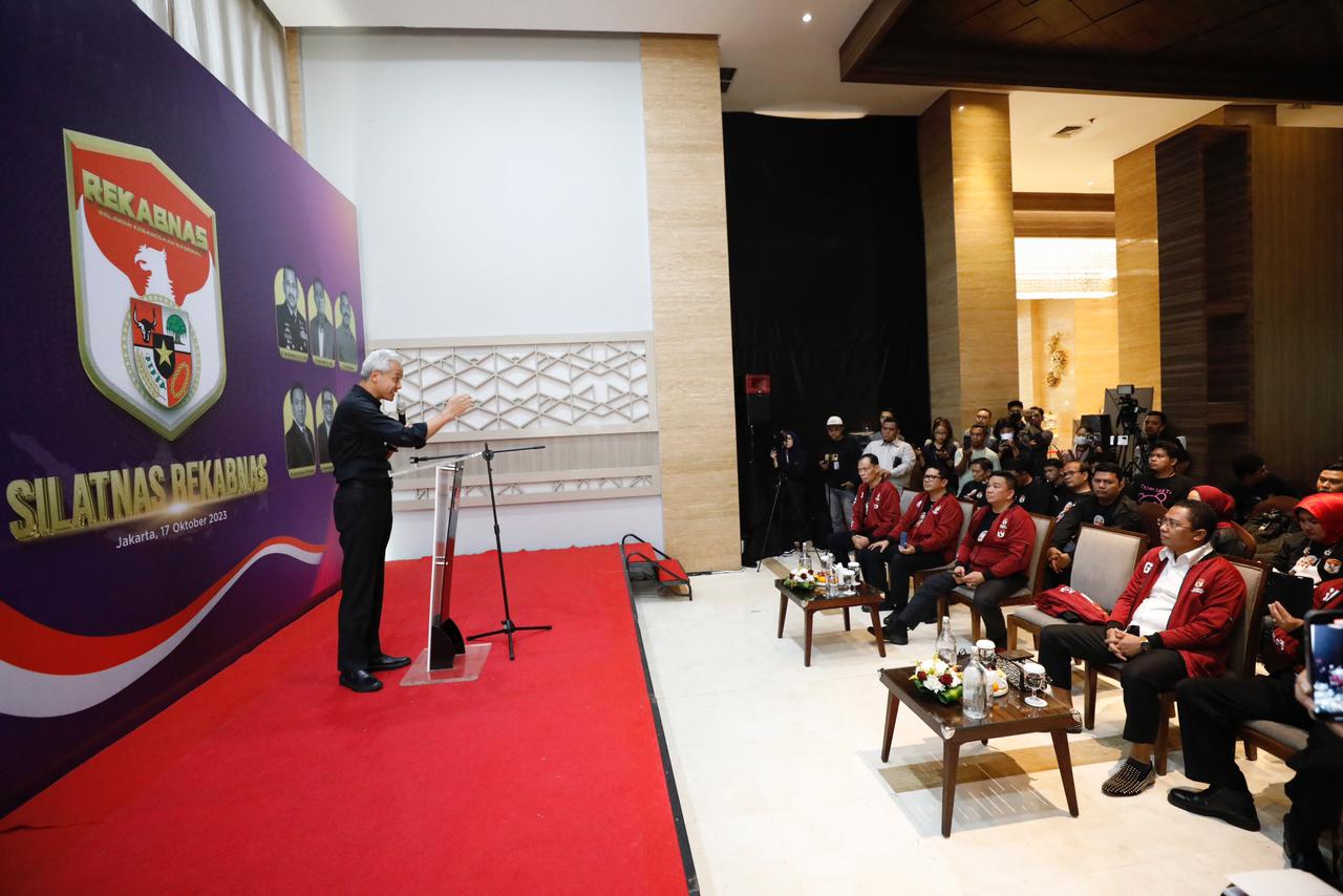 bacapres Ganjar Pranowo di Rekabnas 2023