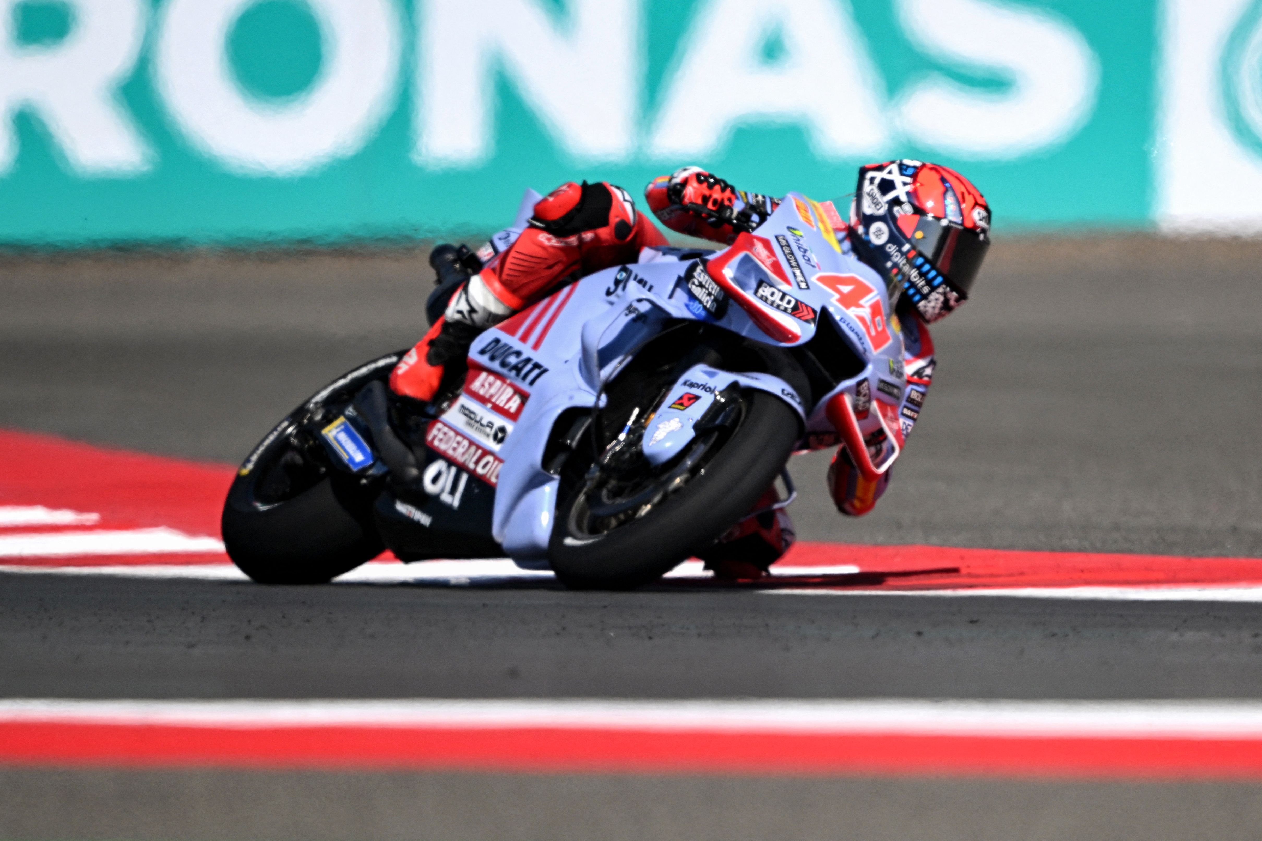 Pembalap Gresini Racing Fabio Di Giannantonio