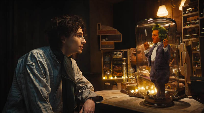 Pertemuan Willy Wonka dan Oompa Loompa menjadi trailer kedua film Wonka.