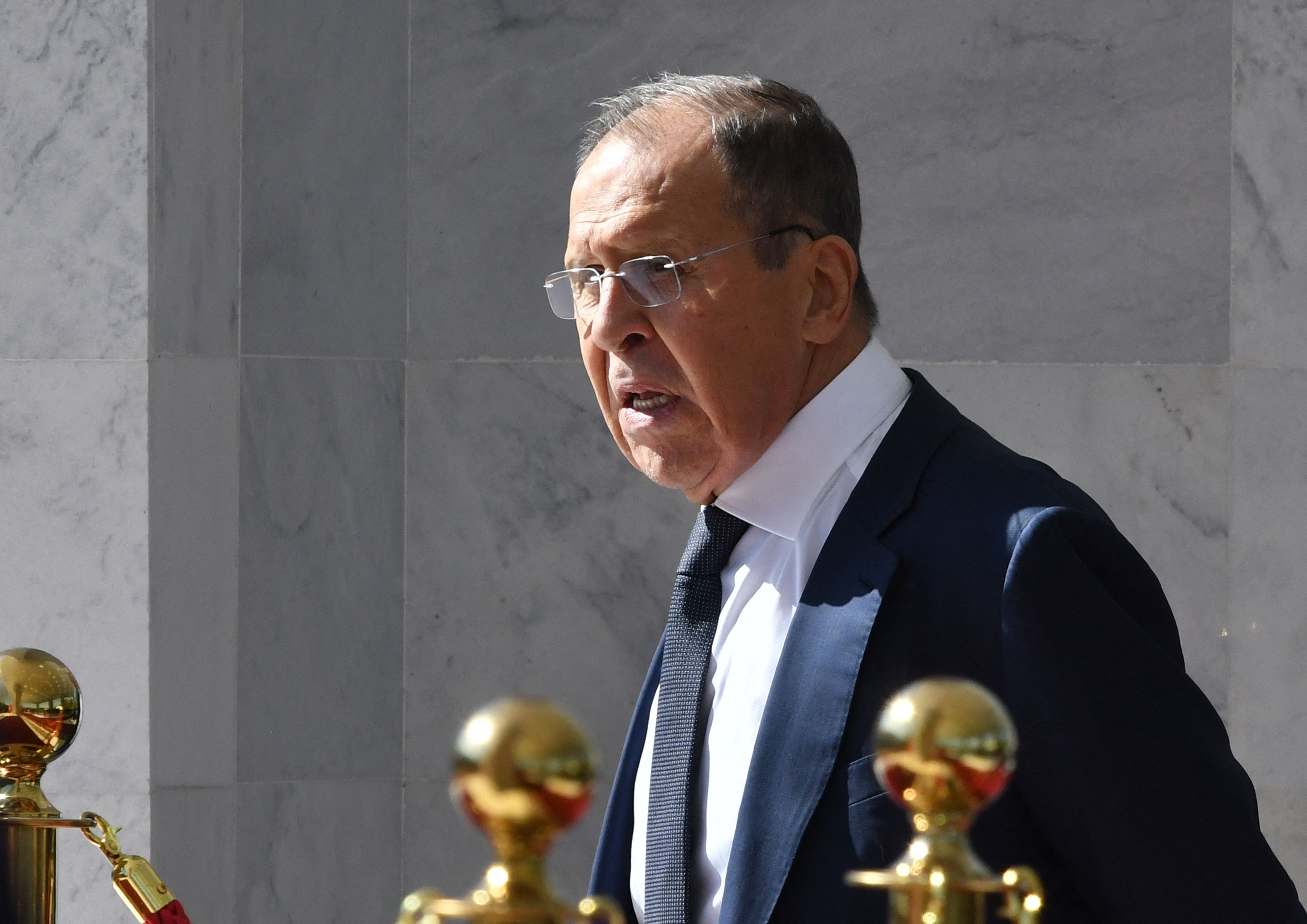 MENTERI Luar Negeri Rusia Sergei Lavrov 
