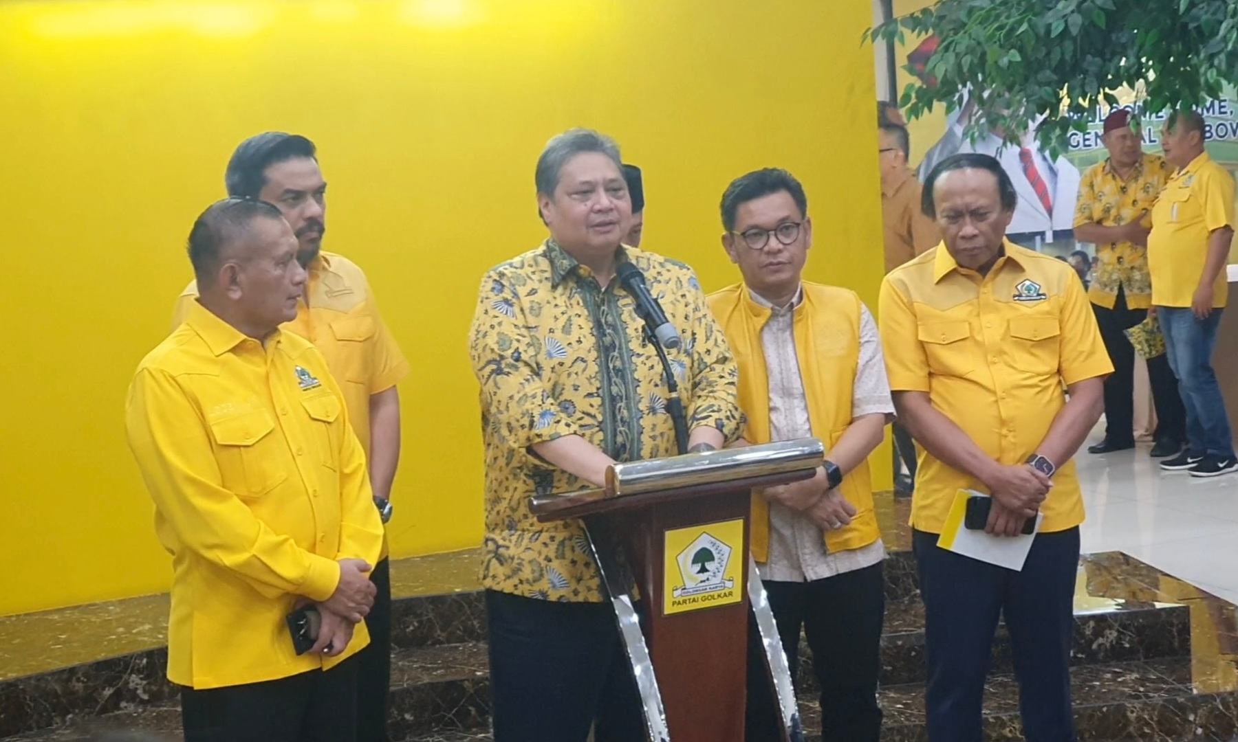 Ketua Umum Partai Golkar Airlangga Hartarto. 