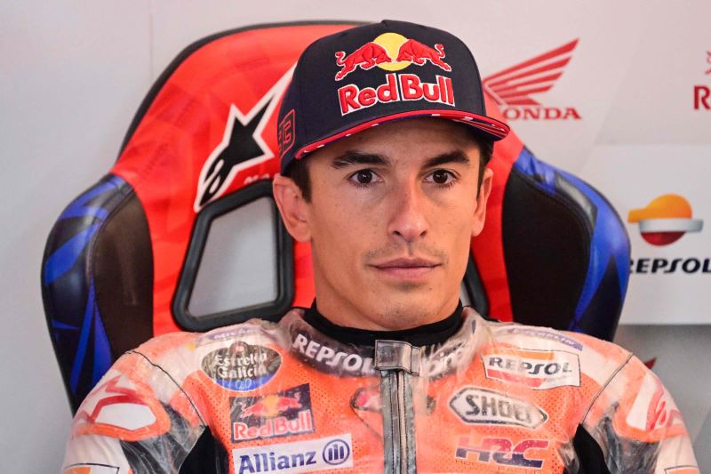 Pembalap Repsol Honda Marc Marquez