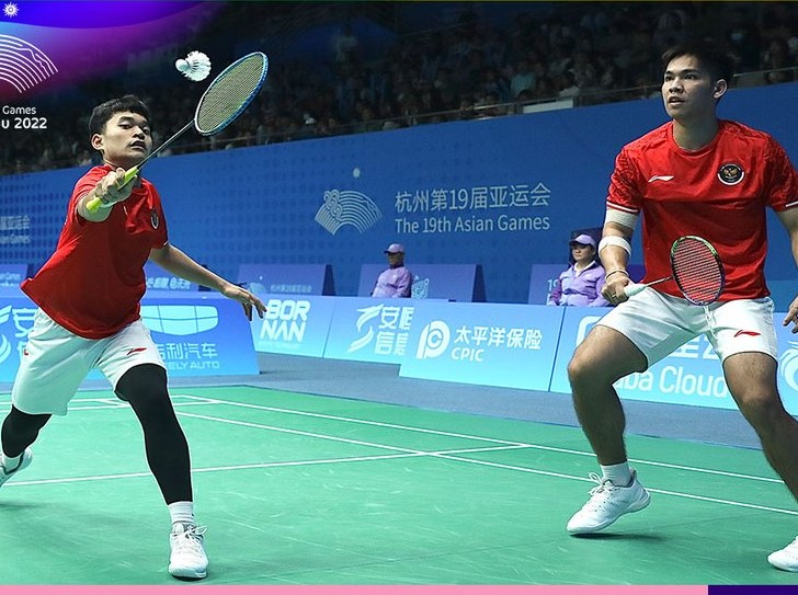 ganda putra Indonesia Leo Rolly Carnando/Daniel Marthin