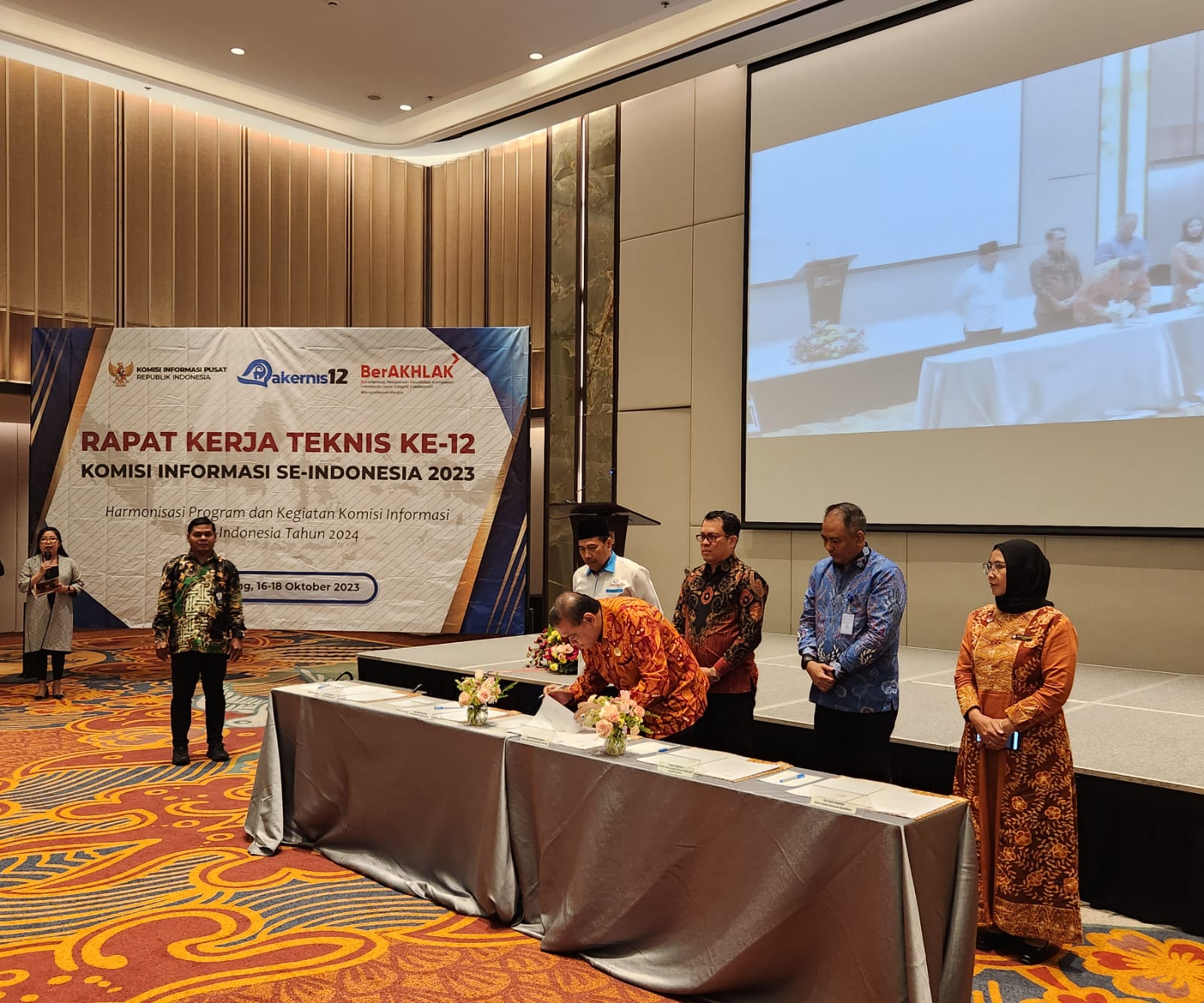 Penandatanganan MoU Keind dengan KIP