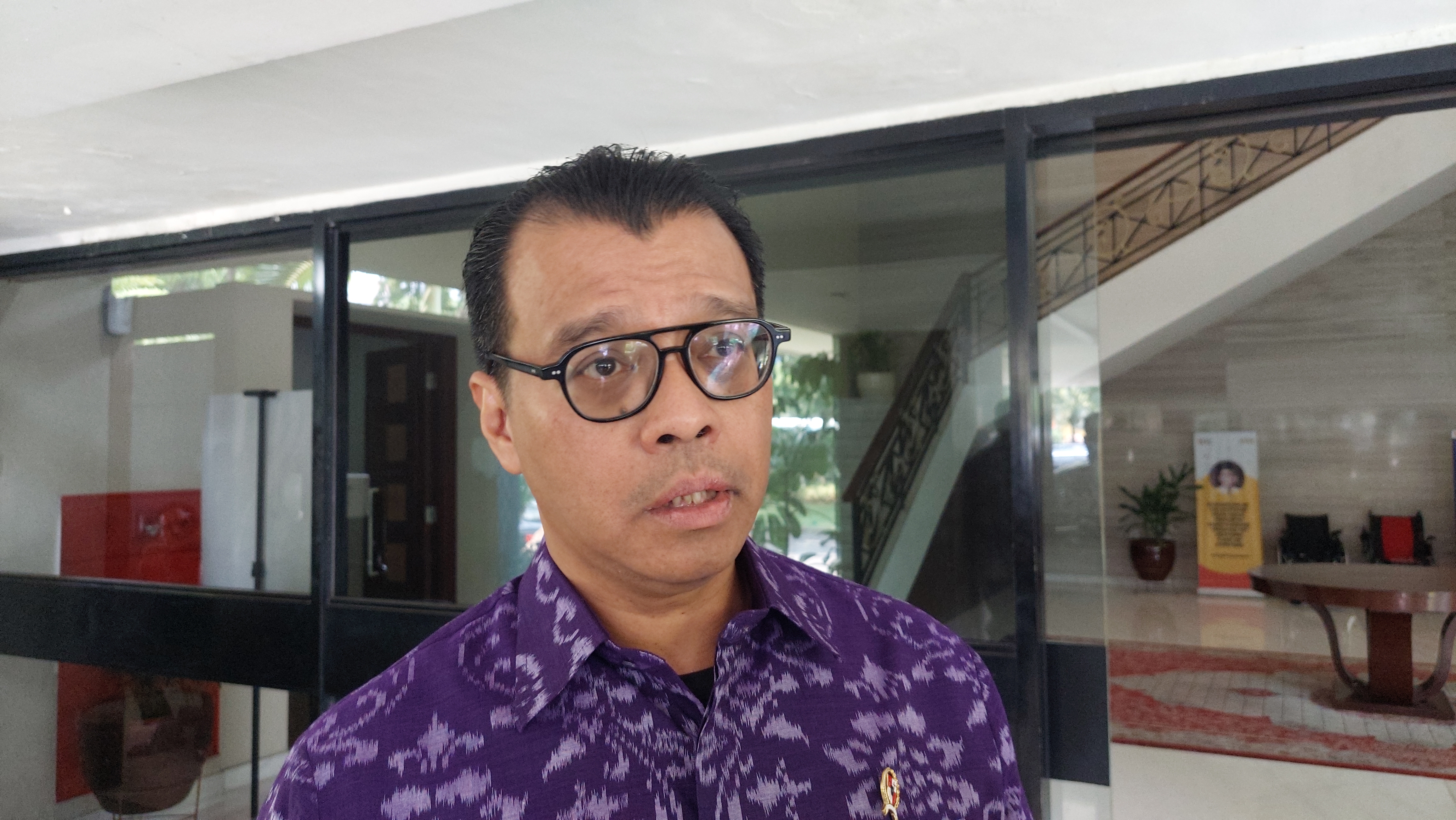 GUBERNUR Lembaga Pertahanan Nasional (Lemhanas) Andi Widjajanto