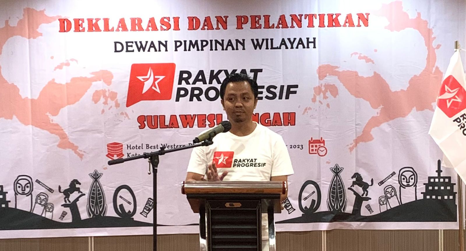 Sekjen DPP Perhimpunan Rakyat Progresif, M. Huda Prayoga 
