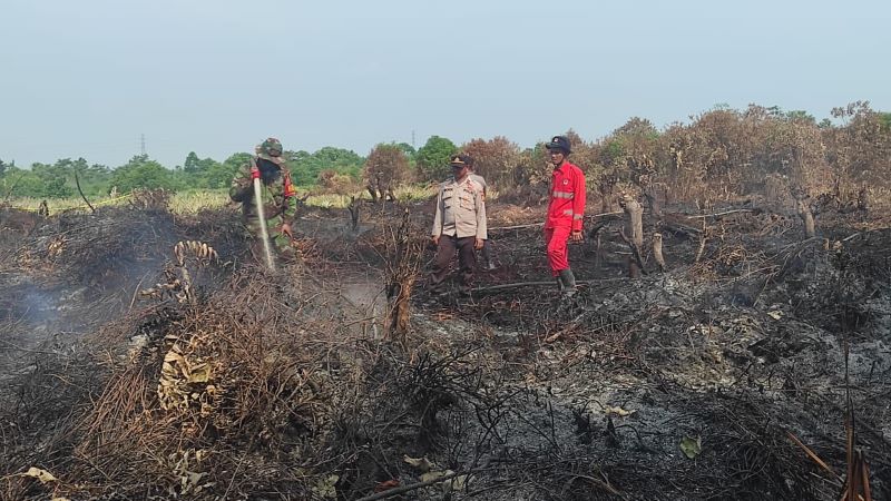 Tim pemadam gabungan akhirnya mengatasi karhutla di Pekanbaru dan sekitarnya.