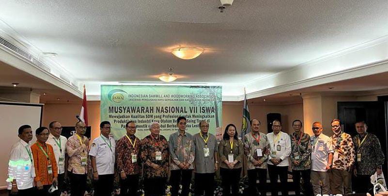 Kegiatan Munas VII ISWA diselenggarakan di Hotel Santika, Jakarta, Kamis (26/10).