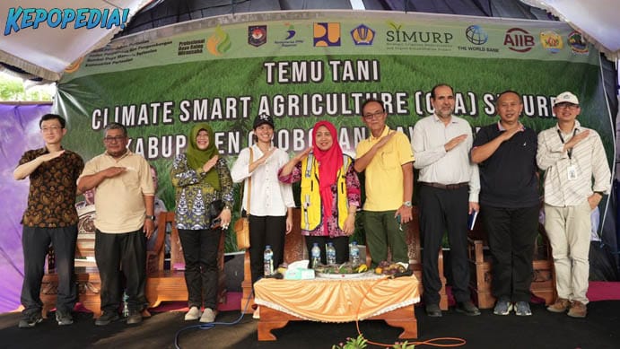 Perwakilan Bank Dunia hadiri kegiatan CSA di Kabupaten Grobogan, Jawa Tengah. 