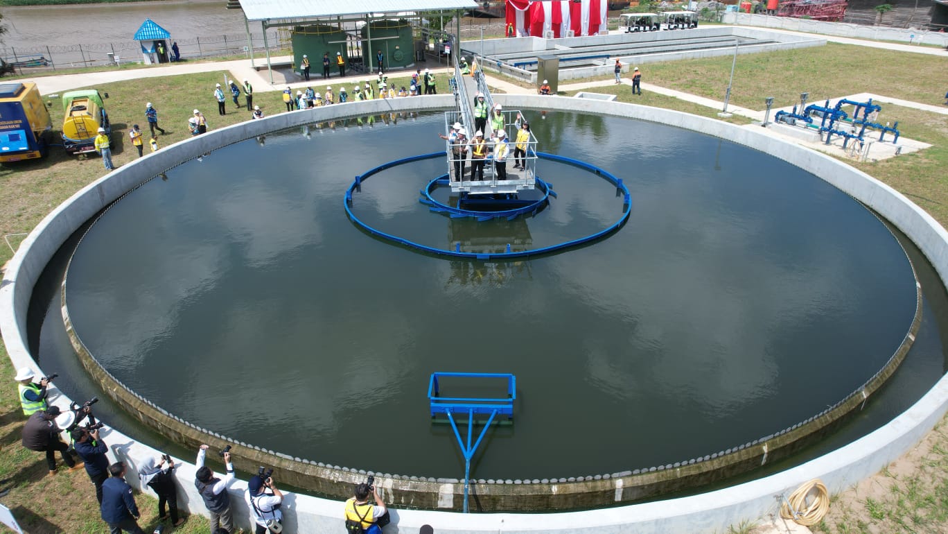 IPAL Sei Selayur berada di Kecamatan Kalidoni, Palembang, Sumsel.