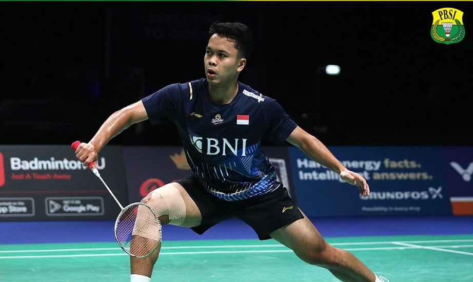Tunggal putra Anthony Sinisuka Ginting