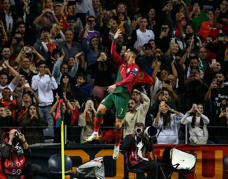 Striker Timnas Portugal Cristiano Ronaldo