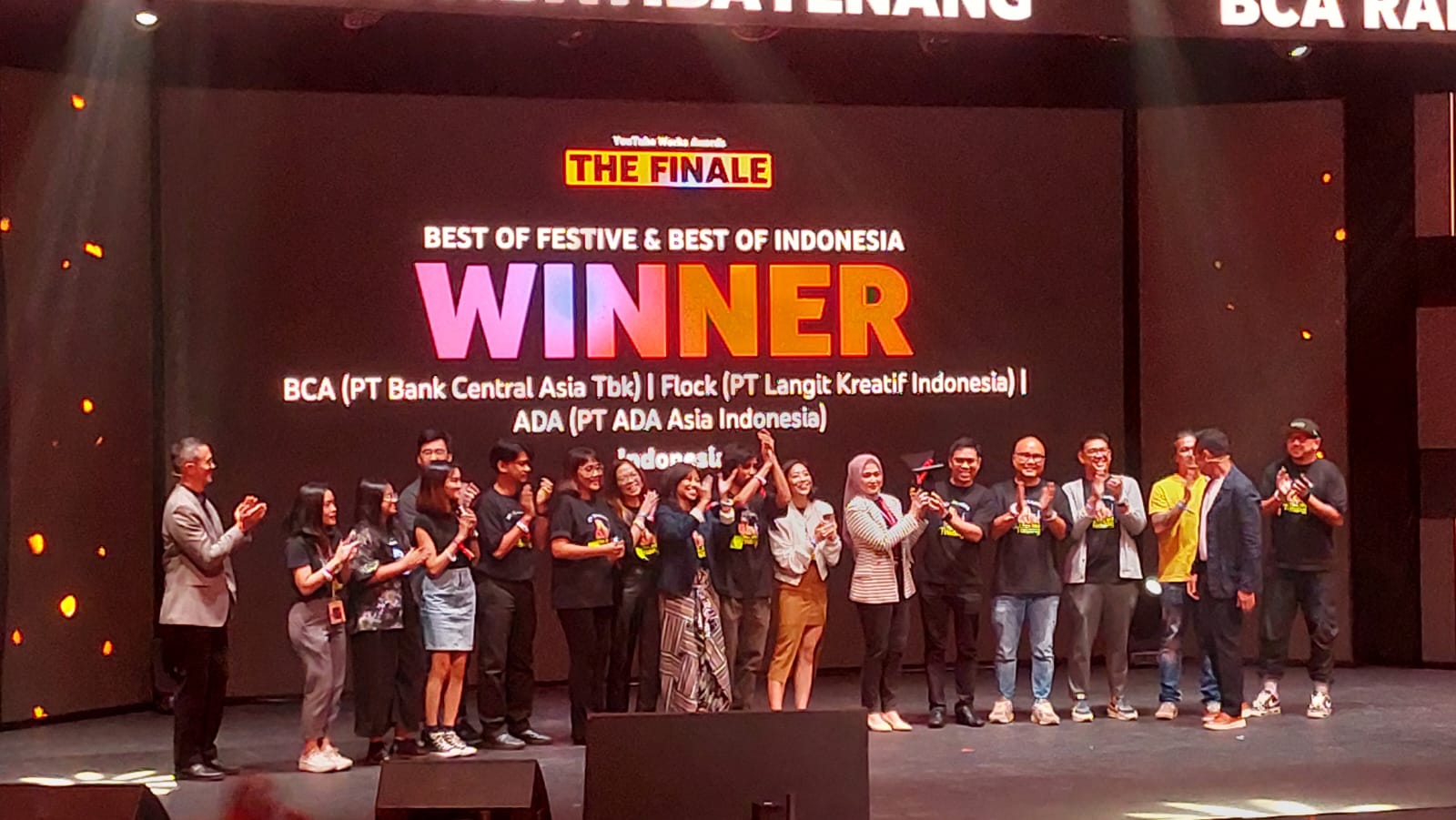 Kampanye BCA #TibaTibaTenang berhasil meraih penghargaan Best of Indonesia di Youtube Work Award tingkat Asia Tenggara.