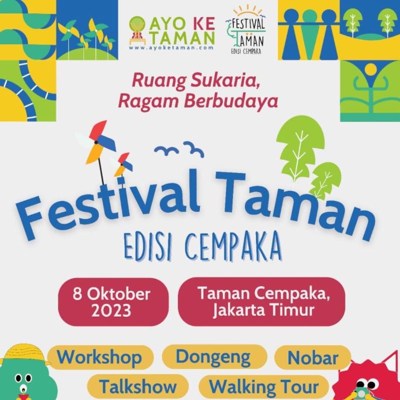 Poster Festival Taman 2023