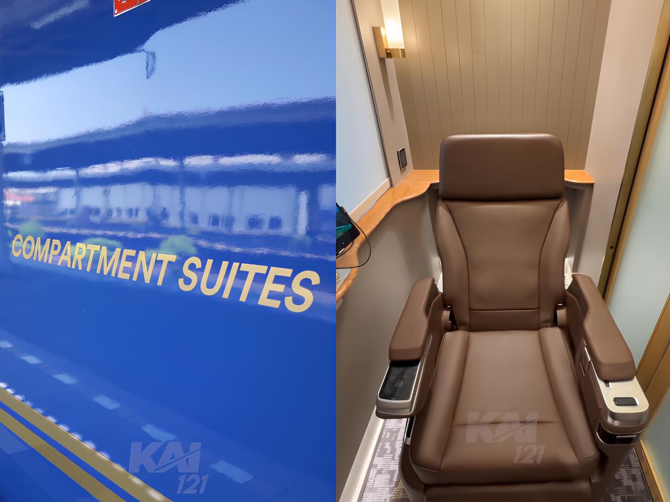 Kereta Api Suite Class dari PT KAI.