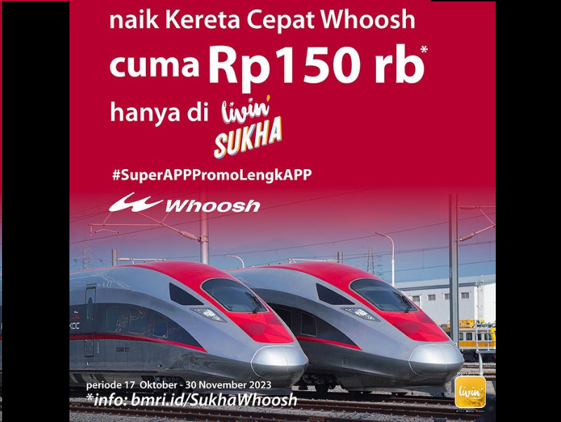 Promo harga spesial Rp150 Ribu berlangsung selama hingga 30 November 2023.