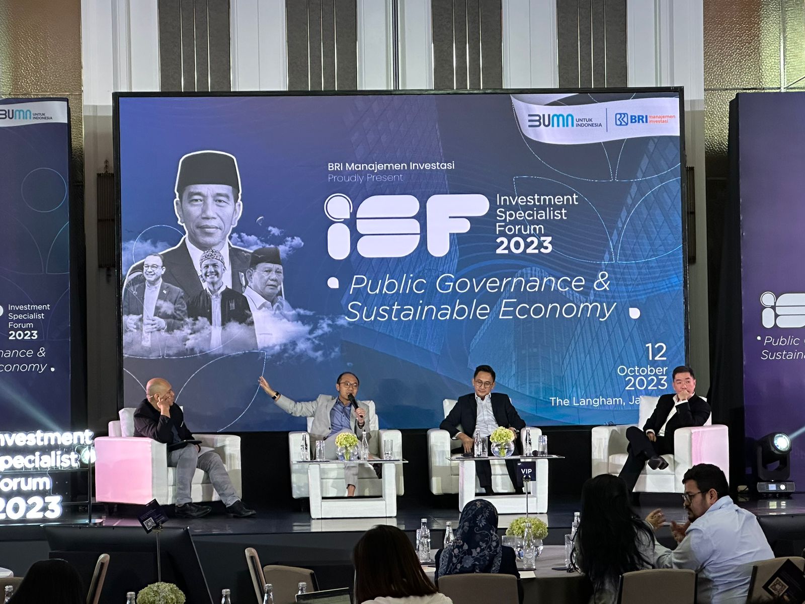 Investment Specialist Forum 2023 digelar di Jakarta, Kamis (12/10).