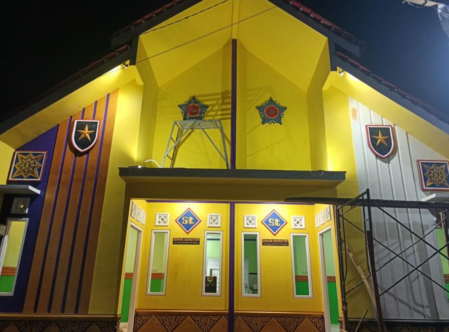 Rumah yang dibangun DPP Opshid