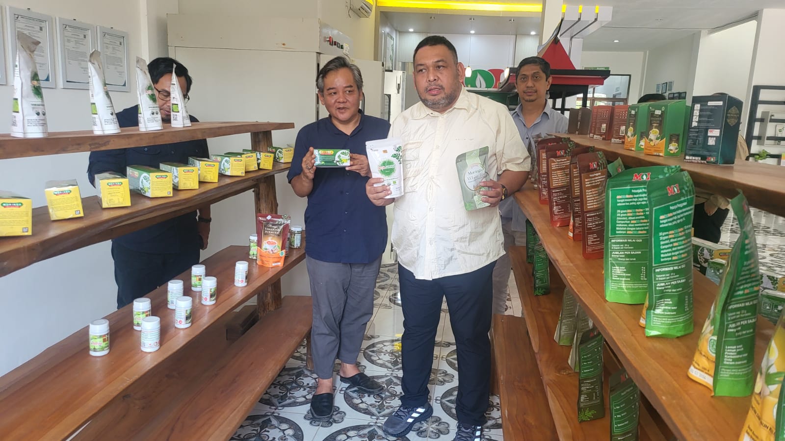 Dudi Krisnadi, owner PT Moringa organik Indonesia (PT MOI), yang berhasil sukses melakukan pengembangan kelor.