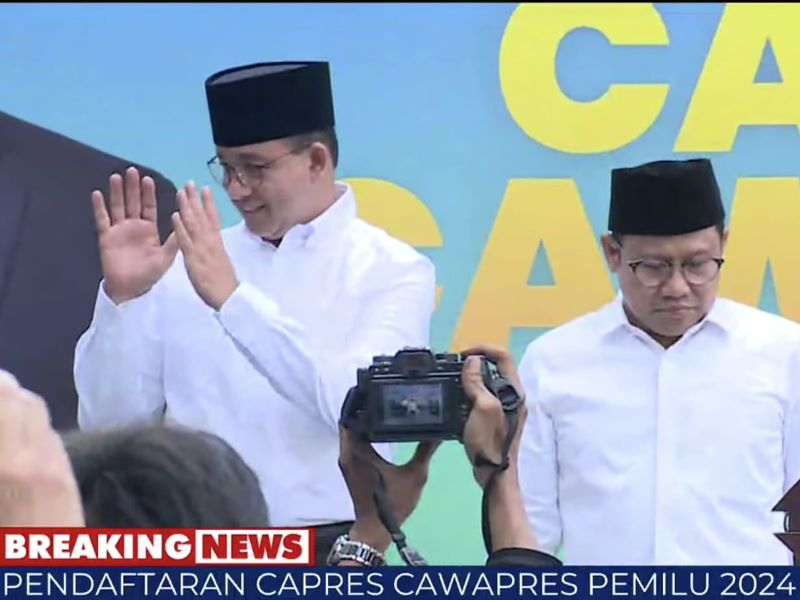 Bakal capres cawapres Anies Baswedan-Muhaimin Iskandar