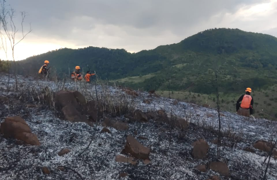 Sejumlah Wilayah di Tahura Sultan Adam Kembali Terbakar