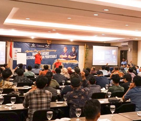 KiriminAja bersama Bisnis.id, Mikroland Property dan IIBF mengadakan KopDar di Hotel Candi Indah, Semarang, Jateng, baru-baru ini.