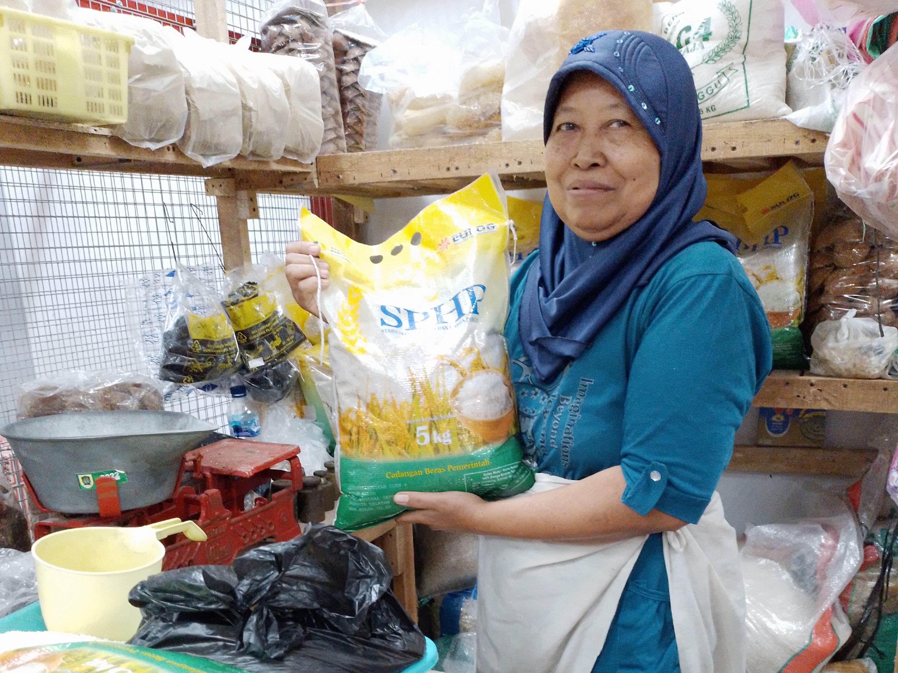 Harga Tinggi, Pedagang Beras di Klaten Keluhkan Penjualan Sepi