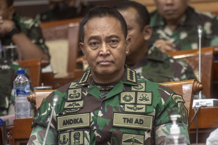 Jenderal Andika Perkasa saat masih menjabat Panglima TNI