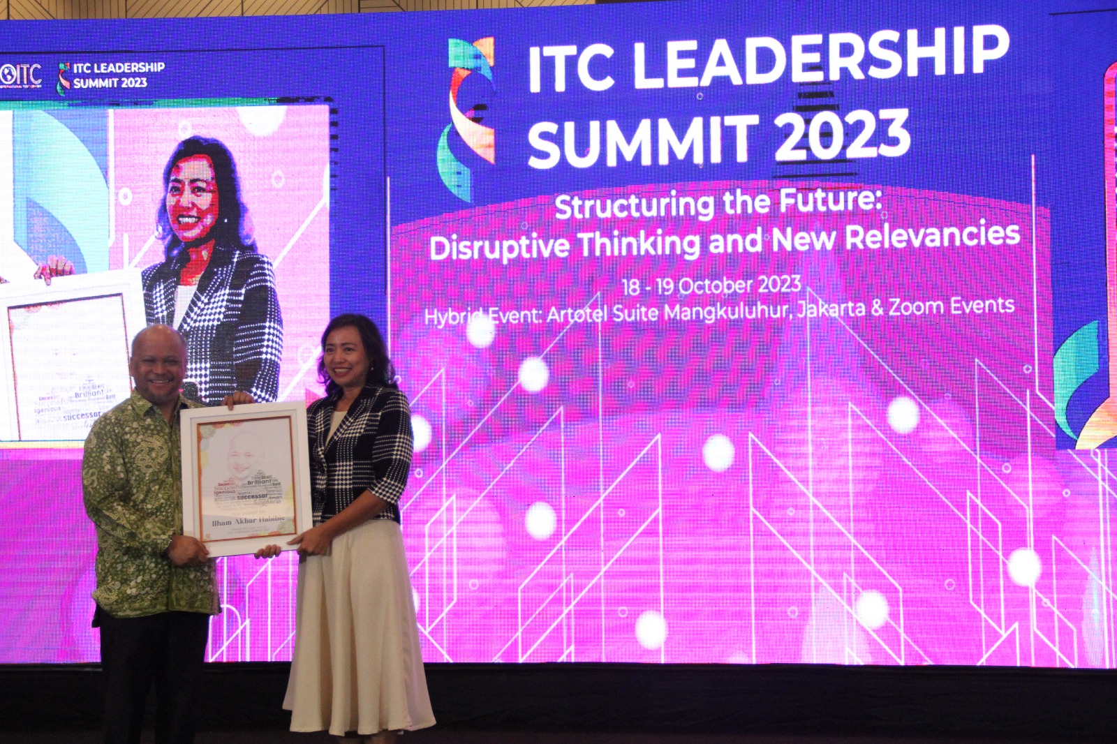  International Test Center (ITC) menggelar ITC Leadership Summit 2023 di Jakarta, Rabu (18/10). 