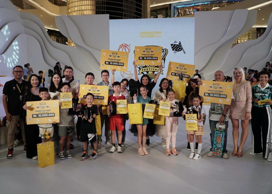 Anak-anak yang terpilih menjadi Top 20 Finalis Wilio Champion 2023 dan menjadi Brand Ambassador Wilio,.