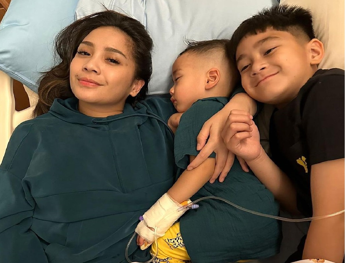 Tangkapan layar unggahan Nagita Slavina di Instagram.