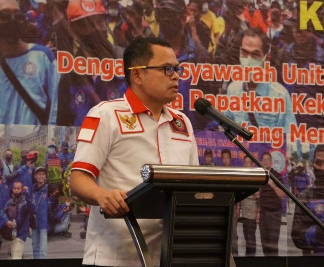 Wakil Ketua Umum DPP KSPSI Arnod Sihite.