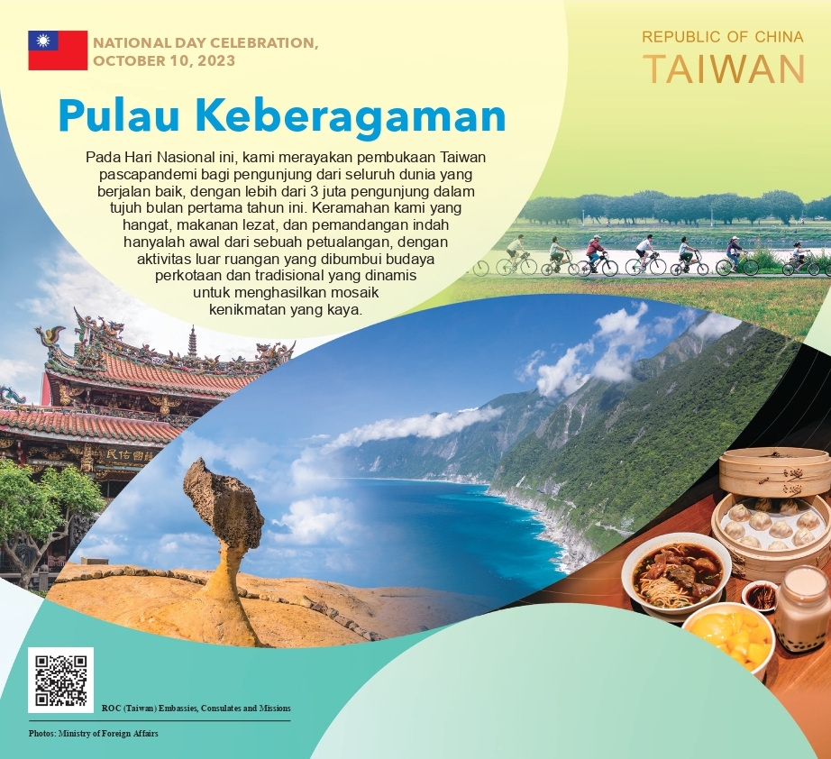 Peringatan Hari Nasional Taiwan: Pulau Keberagaman