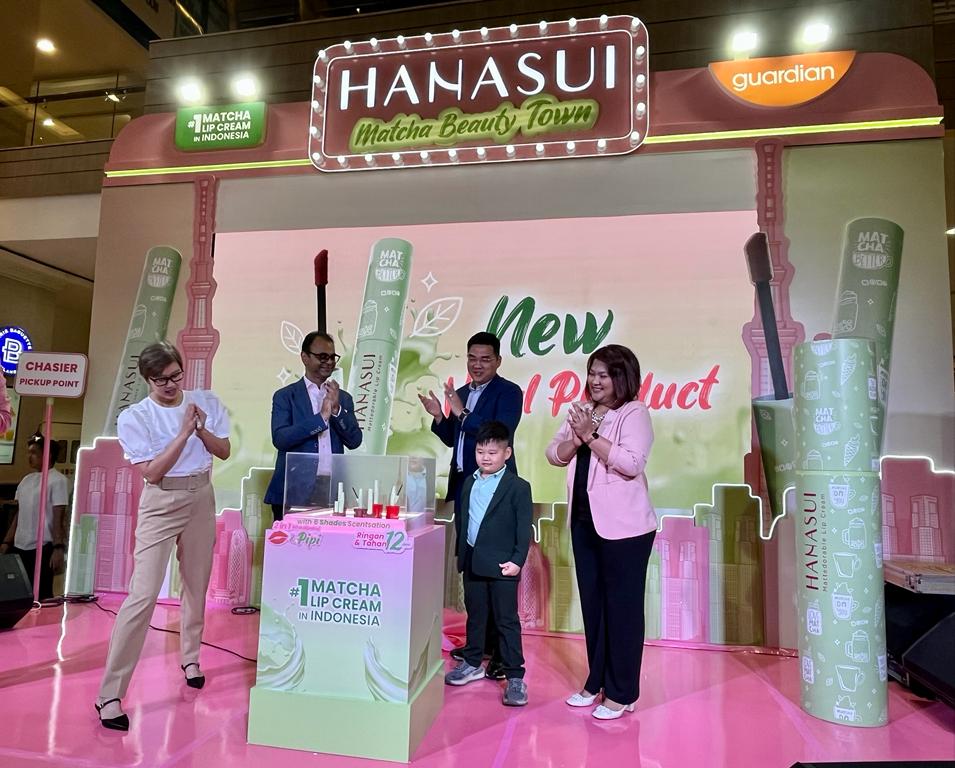Hanasui bersama Guardian menggelar Matcha Beauty Town di Kota Kasablanka, Jakarta pada 16 - 22 Oktober 2023. 
