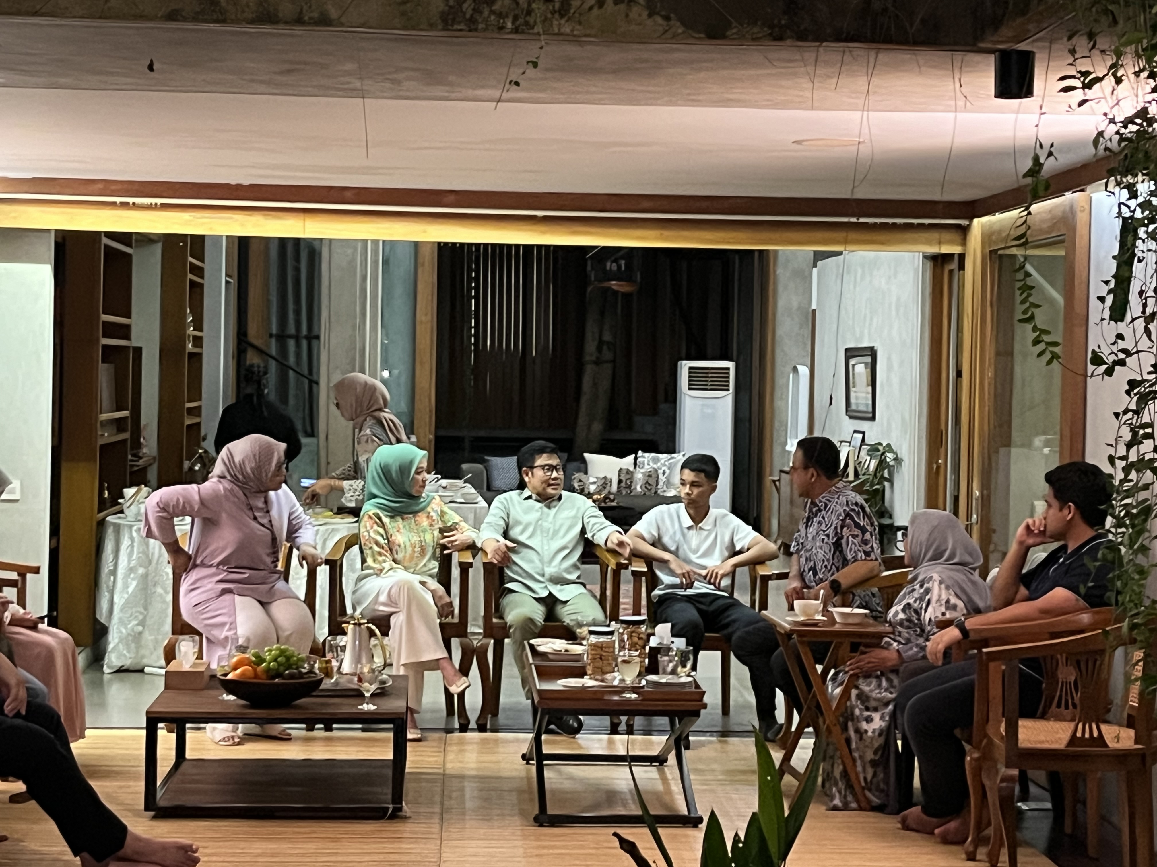 Anies dan Cak Imin lakukan pertemuan keluarga