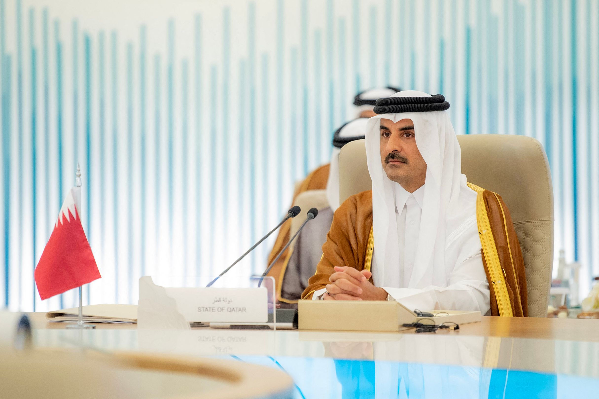 Emir Qatar Sheikh Tamim bin Hamad Al-Thani.